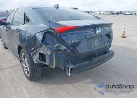 2018 Honda Civic Ex from USA, damaged, VIN 19XFC2F77JE017193